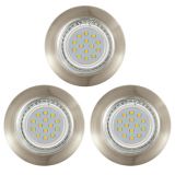Eglo 94238 Peneto LED Einbauleuchte 3x3W Stahl brüniert