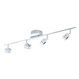 Eglo 94539 Sarolo LED Spot 4x3.3W Edelstahl chrom transparent