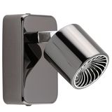 Eglo 94721 Maurano LED Spot 5W Aluguss nickel-nero chrom