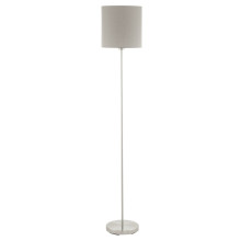 Eglo Stehleuchte Pasteri E27 H:157cm taupe mit Schalter