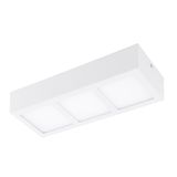 Eglo 95202 Colegio LED Wand-/Deckenleuchte 3x4,2W Stahl Weiss