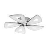 Eglo 95221 Amonde LED Deckenleuchte 5x6W Propeller Chrom