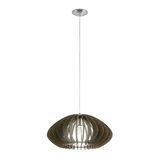 Eglo 95261 Cossano 2 Pendelleuchte E27 Stahl Nickel-matt