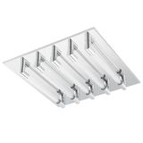 Eglo 95398 Velarde LED Deckenleuchte 5x4,3W Stahl Chrom