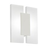 Eglo 96043 Metrass 2 LED Wandleuchte 2x4,5W Alu Nickel-matt