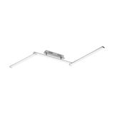 Eglo 96108 Lasana 2 LED Deckenleuchte 3x7,8W Stahl Alu Chrom