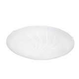 Eglo 96111 Margitta 1 LED Deckenleuchte 11W Ø32cm Glas mit Muster
