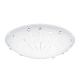 Eglo 96113 Margitta 1 LED Deckenleuchte 11W Glas mit Kristallen
