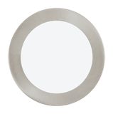 Eglo 96407 Fueva 1 LED Einbauleuchte 10,95W nickel weiss