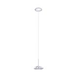 Eglo 96507 Tarugo 1 LED Pendelleuchte 5,2W chrom weiss