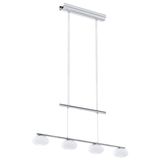Eglo 96528 Aleandro 1 LED Hängeleuchte 4x4,5W chrom weiss