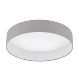 Eglo 96539 Palomaro 1 LED Deckenleuchte 18W weiss taupe