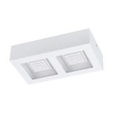 Eglo 96792 Ferreros LED Wand-/Deckenleuchte 2x6,3W weiss