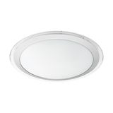 Eglo 96818 Competa-C LED Wand-/Deckenleuchte Connect 17W weiss silber