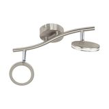 Eglo 97068 Karystos LED Spot 4W nickel chrom weiss