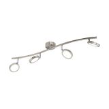 Eglo 97071 Karystos LED Spot 4W nickel chrom weiss