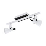 EGLO 97372 TRILLO LED Spot-Leuchte schwarz GU10 2x5W