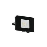 Eglo 97455 FAEDO 3 LED Außen-Wand-/Deckenleuchte 10W Schwarz Tageslichtweiss IP65