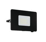Eglo 97458 FAEDO 3 LED Außen-Wand-/Deckenleuchte 53W Schwarz Tageslichtweiss IP65