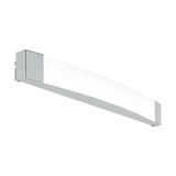 Eglo 97719 SIDERNO LED Wand-/Deckenleuchte 16W Spiegelleuchte Badleuchte 580x60mm Chrom Satiniert Neutralweiss IP44