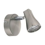 EGLO 97822 TIBERIO 1 LED Spot-Leuchte nickel-matt 3W 3000K warmweiss