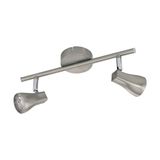 EGLO 97823 TIBERIO 1 LED Spot-Leuchte nickel-matt 2x3W 3000K warmweiss