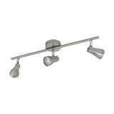 EGLO 97824 TIBERIO 1 LED Spot-Leuchte nickel-matt 3x3W 3000K warmweiss