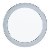 Eglo 99205 FUEVA 5 LED Ein-/Aufbauleuchte 11W Einbauspot Ø166mm Chrom Weiss Warmweiss IP44