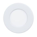 Eglo 99206 FUEVA 5 LED Ein-/Aufbauleuchte 2,7W Einbauspot Ø86mm Weiss Neutralweiss IP44