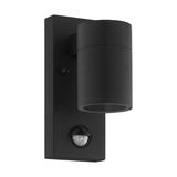Eglo 99571 RIGA 5 LED Außen-Wand-/Deckenleuchte 2,8W Sensor Schwarz IP44