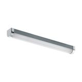 Eglo 99776 TRAGACETE 1 LED Wand-/Deckenleuchte 7,5W 450x45mm Silber Chrom Weiss Neutralweiss IP44