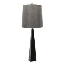 Elstead Ascent Tischleuchte E27 Schwarz Dunkelgrau, Made in UK