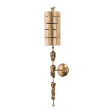 Elstead Fragment Wandleuchte E27 95cm Blattgold