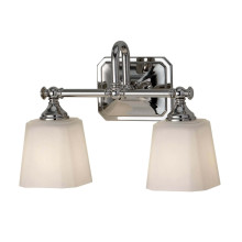 Elstead Concord LED Wandleuchte G9 2-fach Poliertes Chrom IP44