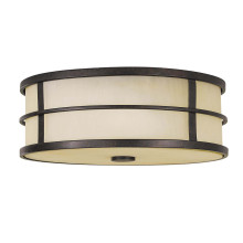Elstead Fusion Deckenleuchte E27 3-fach 12cm Grecian Bronze