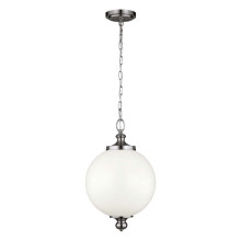 Elstead Parkman Hängeleuchte E27 49cm Poliertes Nickel
