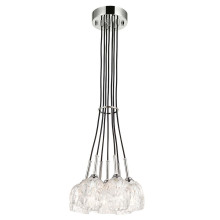 Elstead Rubin LED Kronleuchter G9 7-fach Poliertes Nickel