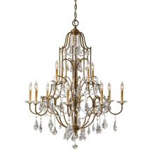 Elstead Valentina Kronleuchter E14 12-fach Oxidierte Bronze