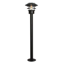 Elstead Helsingor Außen-Stehleuchte E27 100cm Schwarz IP44