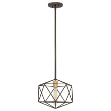 Elstead Astrid Hängeleuchte E27 Metallische, matte Bronze
