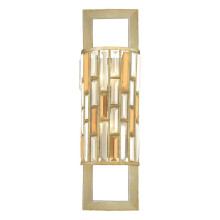 Elstead Gemma Wandleuchte E14 2-fach 65cm Blattsilber