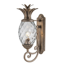 Elstead Plantation Ananas Außenwandleuchte E27 Brünierte Bronze IP44
