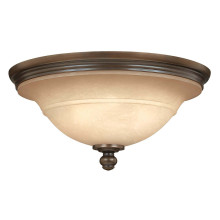 Elstead Plymouth Deckenleuchte E27 3-fach Ältere Bronze