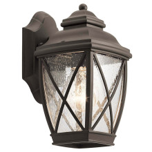 Elstead Tangier Außen-Wandleuchte E27 27cm Ältere Bronze IP44