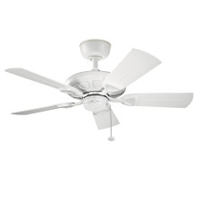 Elstead Kevlar leiser Deckenventilator Ø107cm IP44 Außenbereich