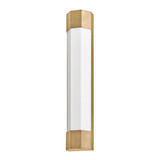 Elstead Facet  LED Wandleuchte Heritage Messing IP44