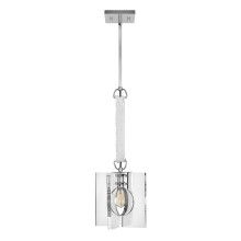 Elstead Ludlow Hängeleuchte E27 Poliertes Nickel