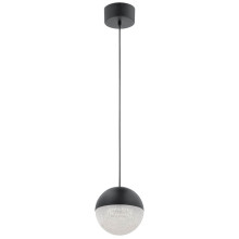 Elstead Moonlit LED Hängeleuchte Mattes Schwarz Zirkonia