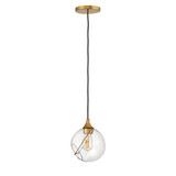 Elstead Skye Pendelleuchte E27 Heritage Messing