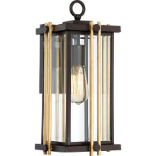Elstead Goldenrod Außen-Wandleuchte E27 42cm Westliche Bronze IP44